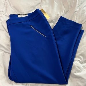 Womans Ankle Length Pants - NWT - Cobalt Blue